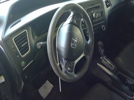 2014 HONDA CIVIC, BLACK, LX MODEL, 1.8L, AT,   A26323